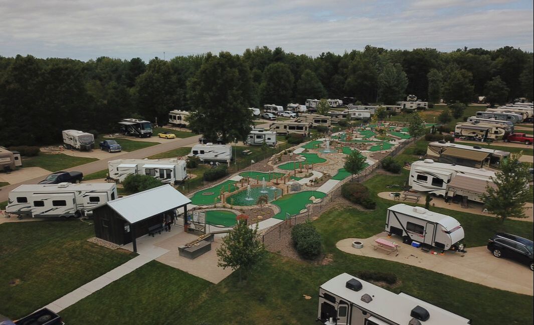 Duck Creek RV Resort, Beautiful Campground in Muskegon, Michigan - Duck ...